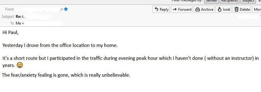 Success story from a client